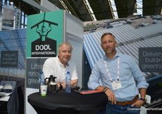 Frank Huiskens (Bernard Sanders Aandrijftechniek) and Jacco de Graaf (Dool France)